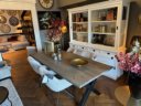 Ronde salontafel mangohout