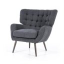 Draaifauteuil Daan antraciet