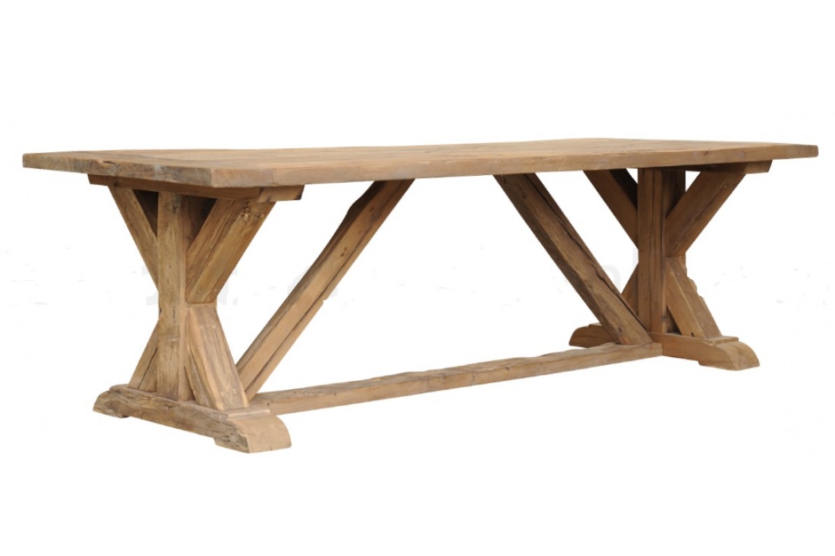 Oud eiken Kloostertafel » vervaardigd va 999,- - Schippers Lifestyle