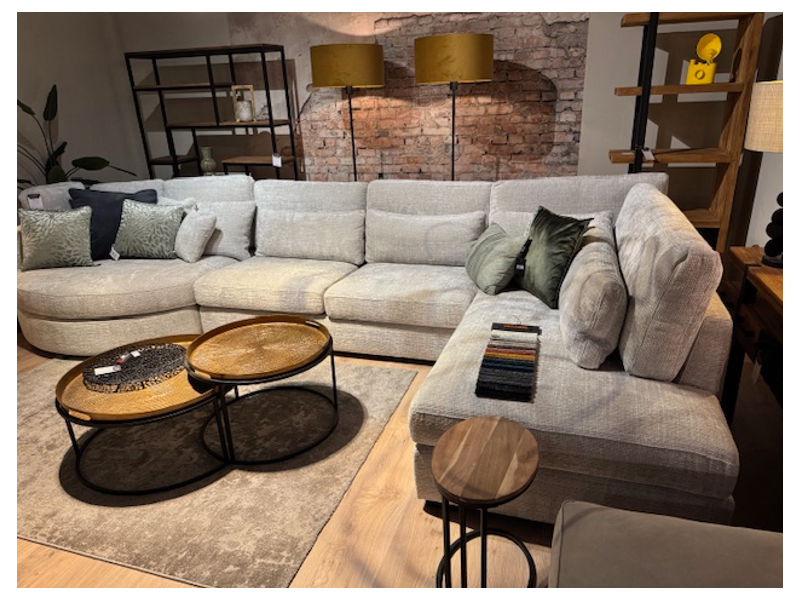 Hoekbank Gracia in de ribstof