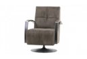 Draaifauteuil Adam in rundleder