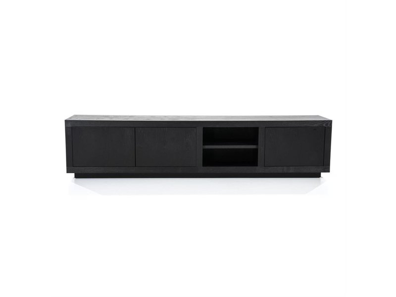 TV meubel Helsinki 200 cm 2-drs. 1 lade - zwart