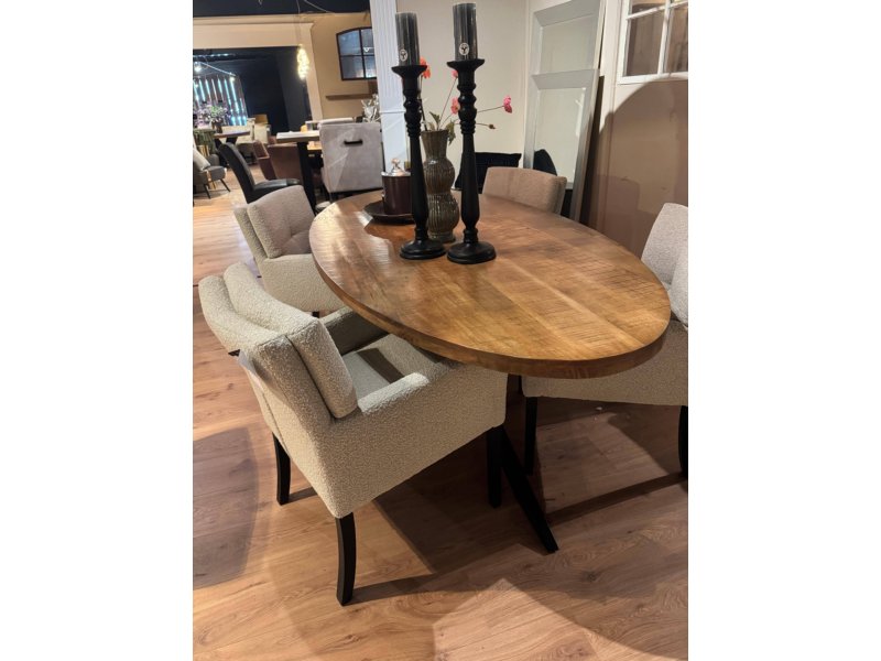 Mangohout eettafel sale