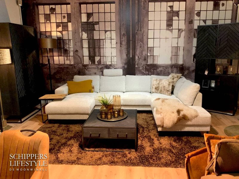 Stoffen bankstel wit Marbella