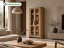 Buffetkast japandi modern met glas