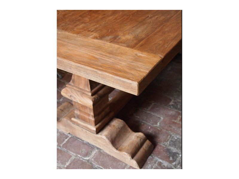 Kloostertafel Oud teak meerdere maten leverbaar