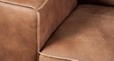 3-Sitzer-Sofa „Veneto“ aus Kunstleder von Anker