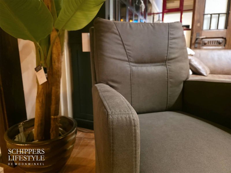 Antraciete eetkamerstoel