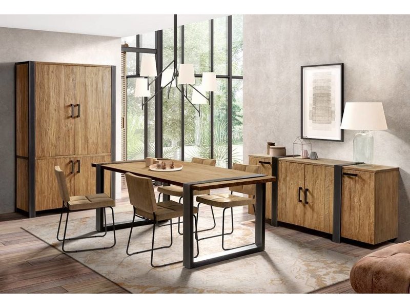 Dressoir Seti van teakhout