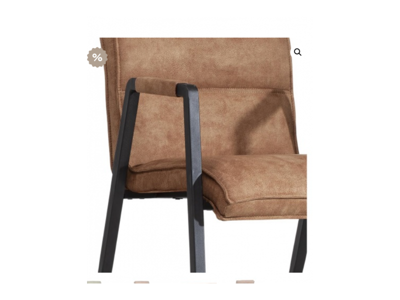 Stijlvolle en elegante eetstoel Amber