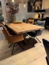 Goedkope massief houten eetkamertafel