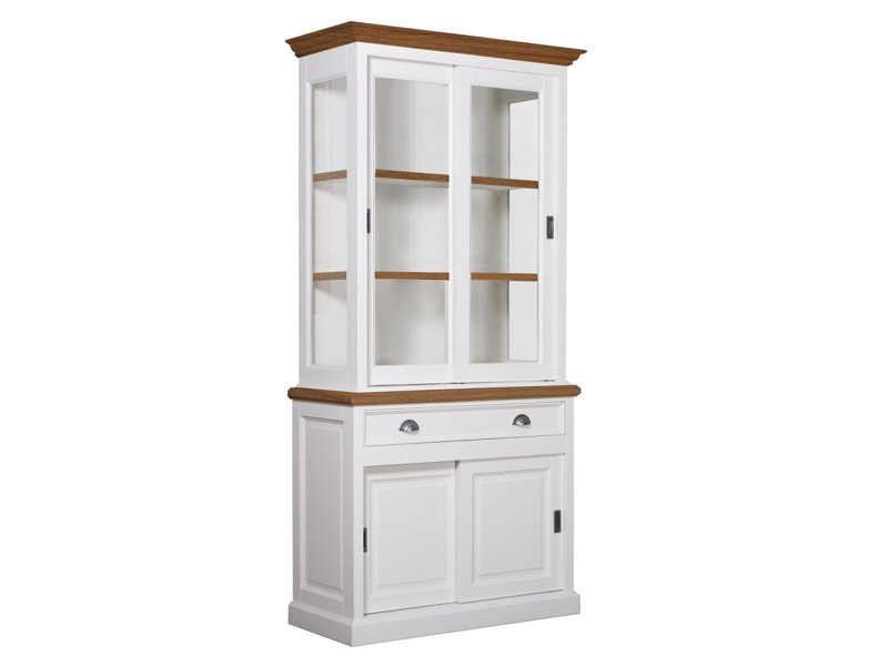 Vitrinekast Eyeglass Oak 104cm - XO Interiors