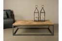 Salon tafel teak hout afm. 135/75 /48