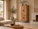 Buffet-Schrank mit abgerundeten Ecken