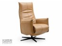 Relaxfauteuil volledig leer
