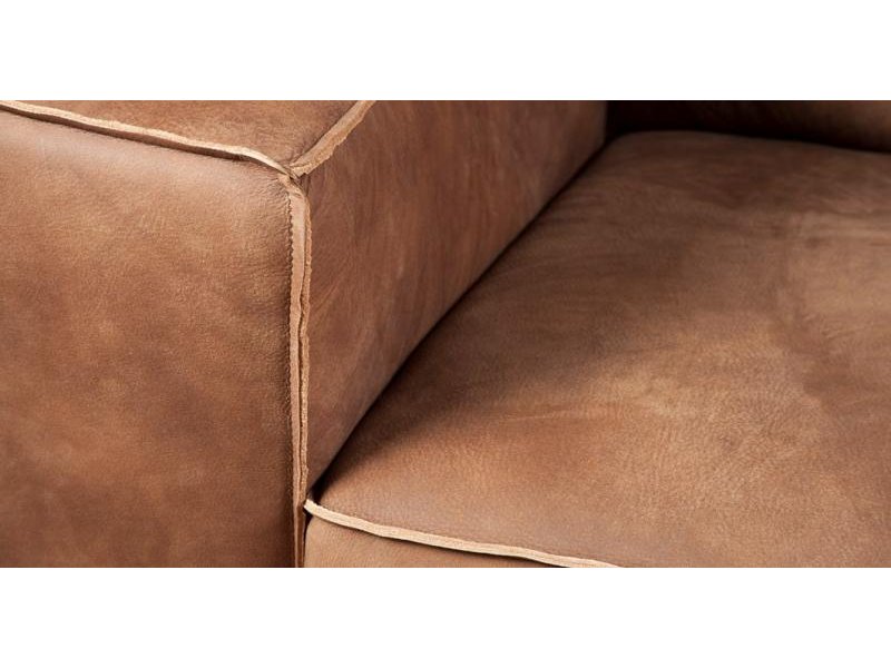 3zits-bank Veneto in eco-leder van het Anker