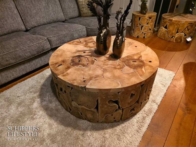 Ronde salontafel