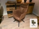 Eetkamerstoel bull leder