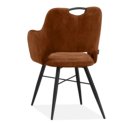 Eetkamerstoel jewel - cognac