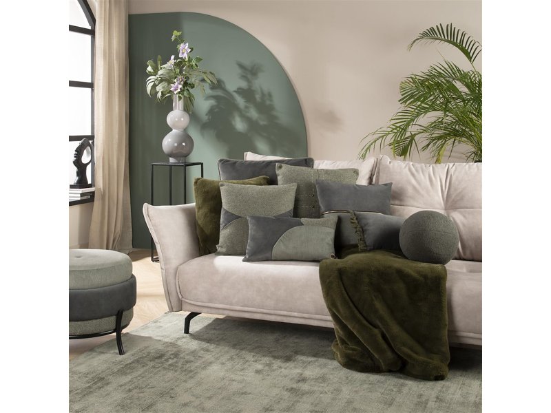 Timeless Scott Kussen Dia 25Cm Olijf