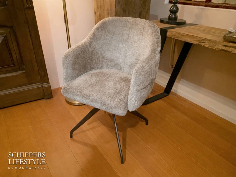 Eetkamerstoel luxe stof