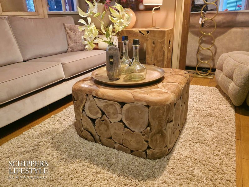 Teak-Suar salontafel nieuw