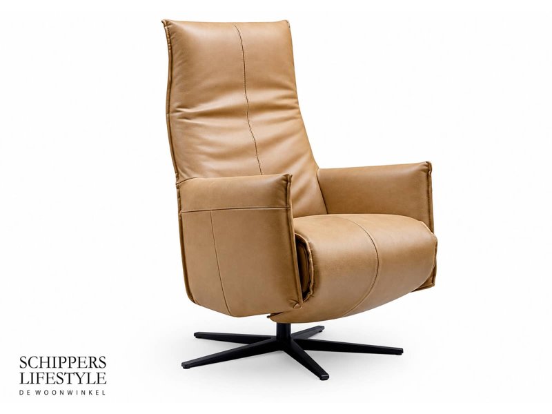 Relaxfauteuil volledig leer