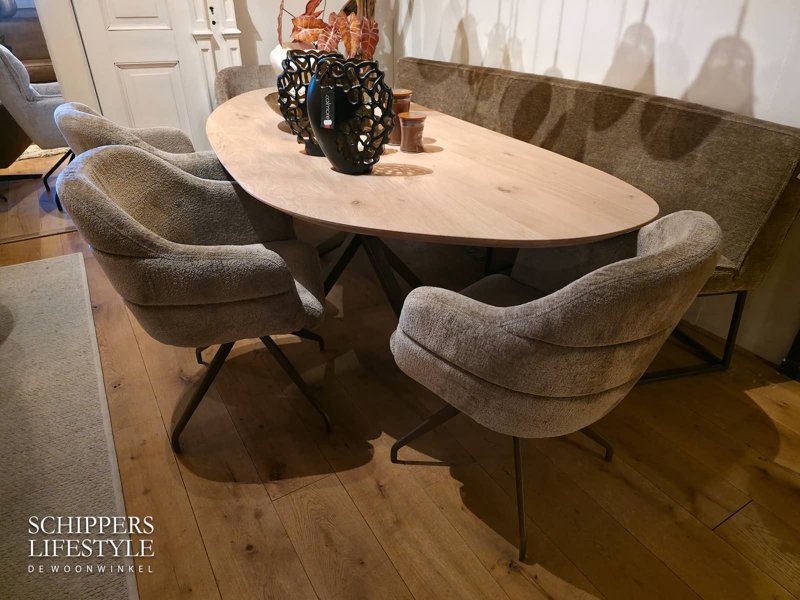 Complete set eetkamerstoelen luxe