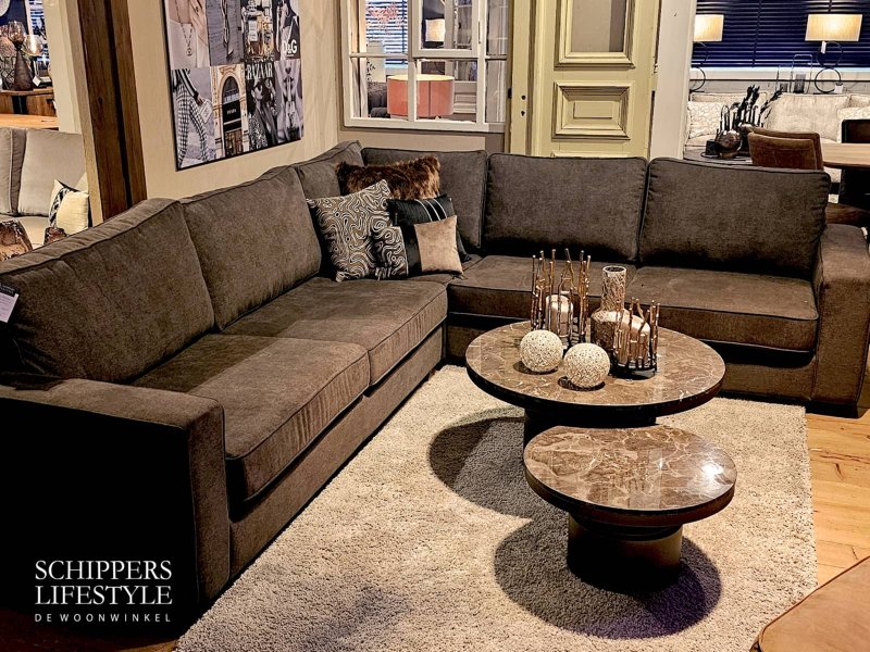 Grote hoekbank kopen - Meubelzaak Schippers Lifestyle