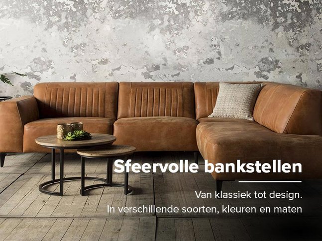Sfeervolle bankstellen - Schippers Lifestyle