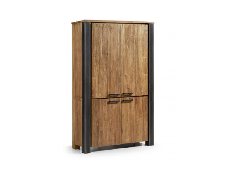 Robuster Schrank Ramses recyceltes Holz