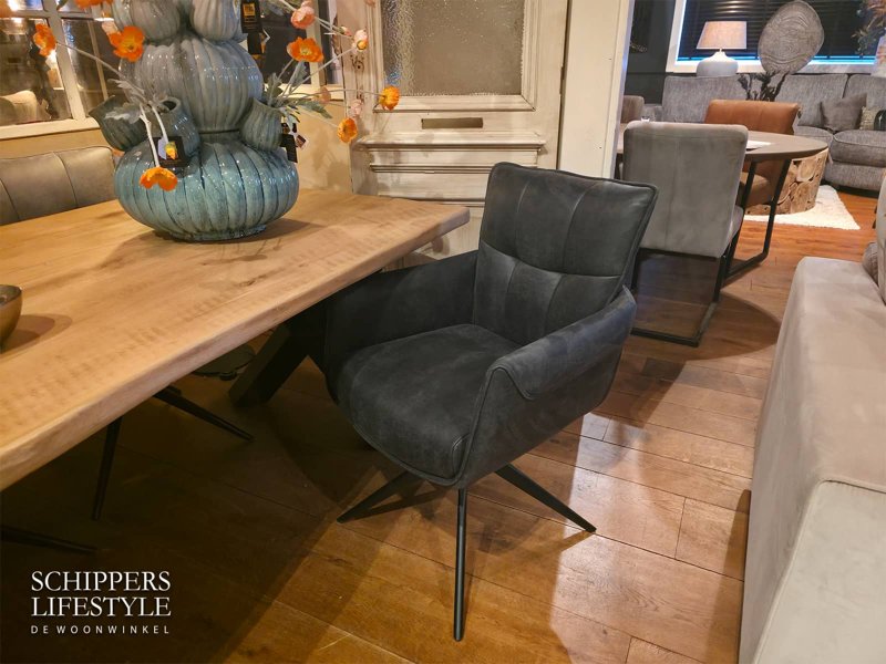 Dining chair anthracite