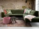 Grünes Ecksofa Stratos