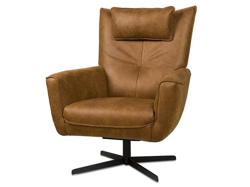 Leren draaifauteuil