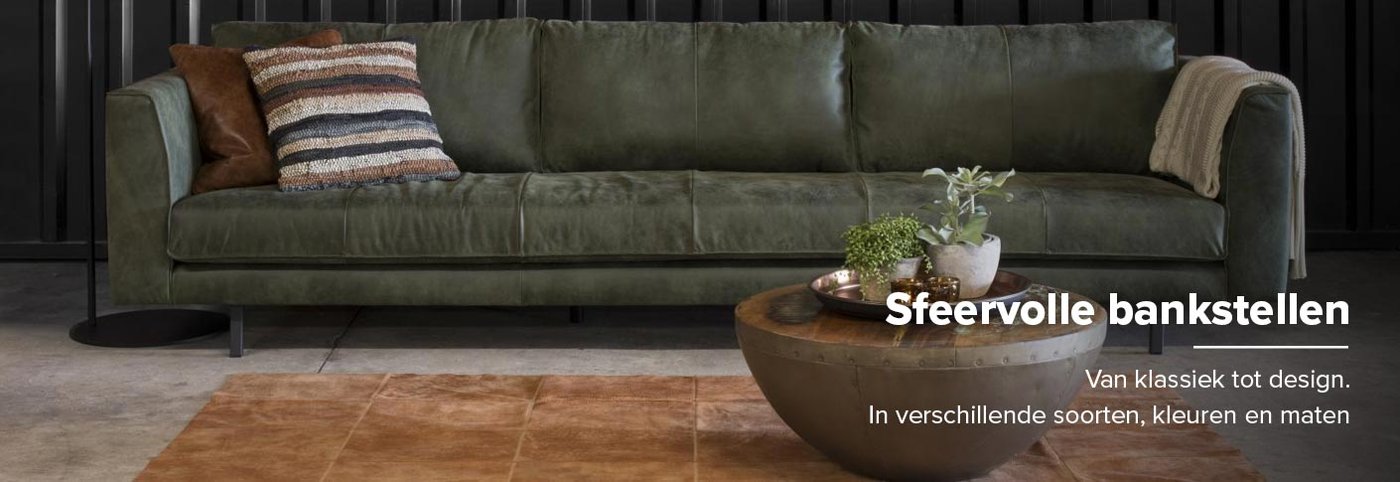 Sfeervolle bankstellen Schippers Lifestyle