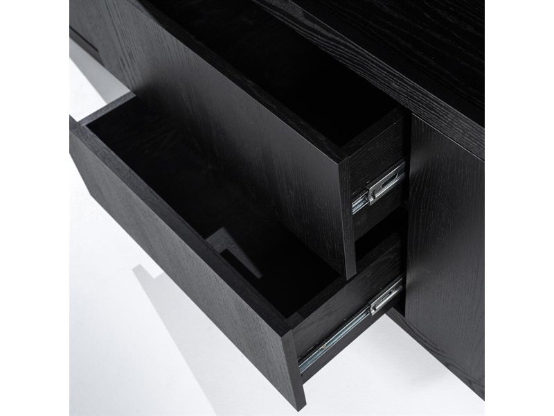 Kabinet Helsinki 2 laden - zwart