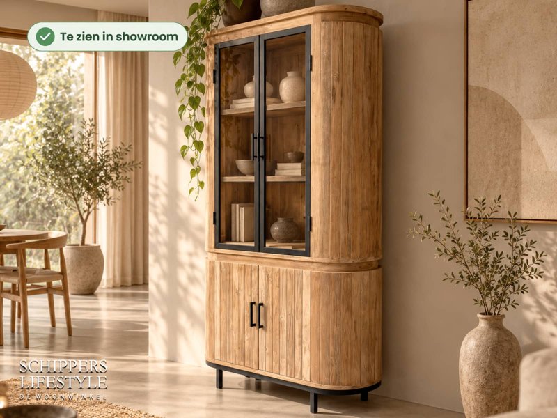 Japandi-Esszimmerschrank