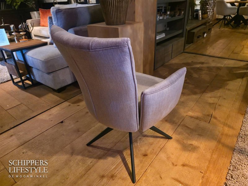 Zachte eetkamerstoel