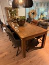 Teak houten eetkamertafel