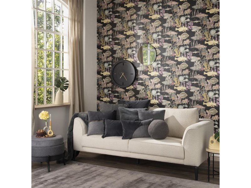 Timeless Scott Kussen Dia 25Cm Antraciet