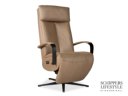Relaxfauteuil bruin ecoleder