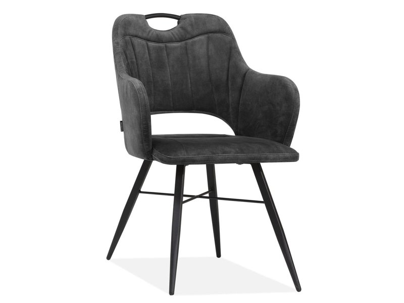 Eetkamerstoel jewel - antraciet