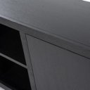 Dressoir Helsinki 200cm 2-drs. 2 laden - zwart