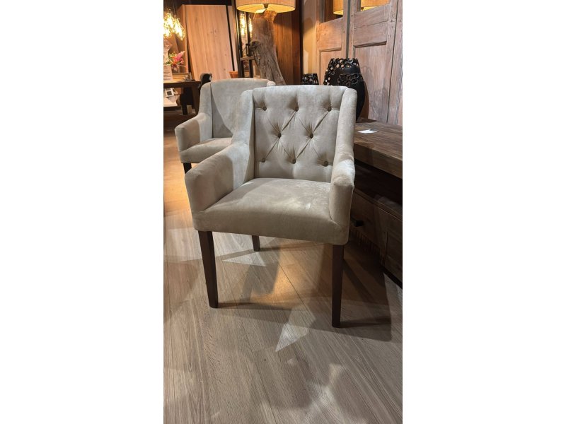 Capiton eetkamerstoelen 4 stuks