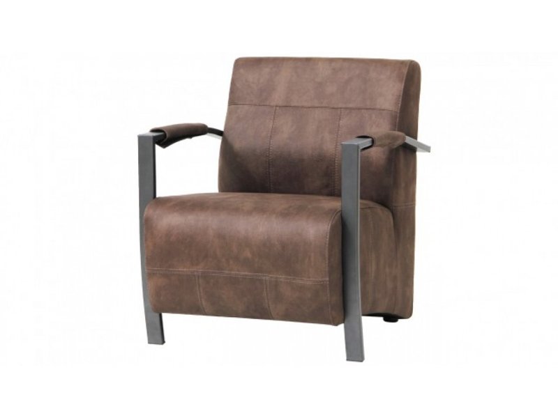 Fauteuil Denver rundleder
