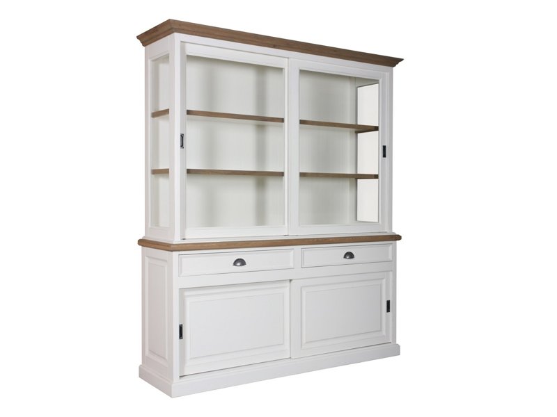 Vitrinekast Eyeglass Oak 187cm - XO Interiors