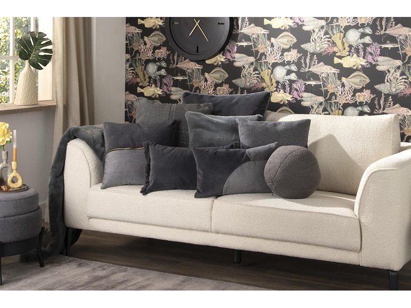 Timeless Sean Kussen 60X60cm Antraciet