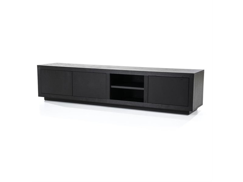 TV meubel Helsinki 200 cm 2-drs. 1 lade - zwart