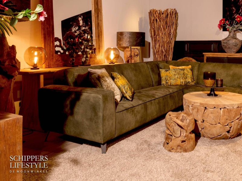 Grüne Bank -  Möbelgeschäft Schippers Lifestyle