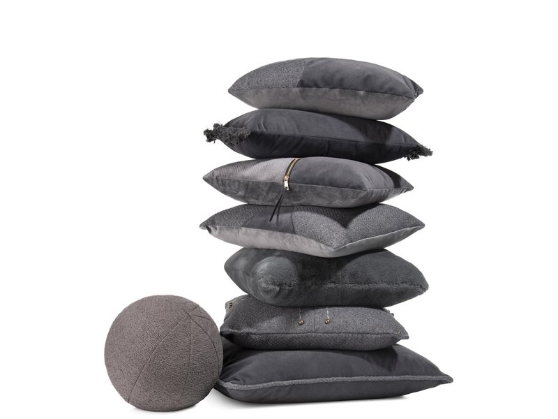 Timeless Scott Kussen Dia 25Cm Antraciet